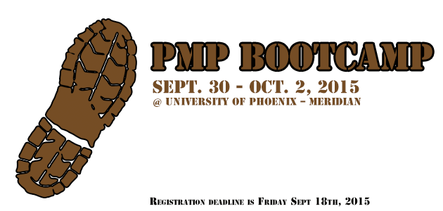 Sept 30th PMP® / CAPM® Certification Boot Camp