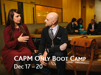 Fall 2018 CAPM® Only Boot Camp – 6th Edition PMBOK